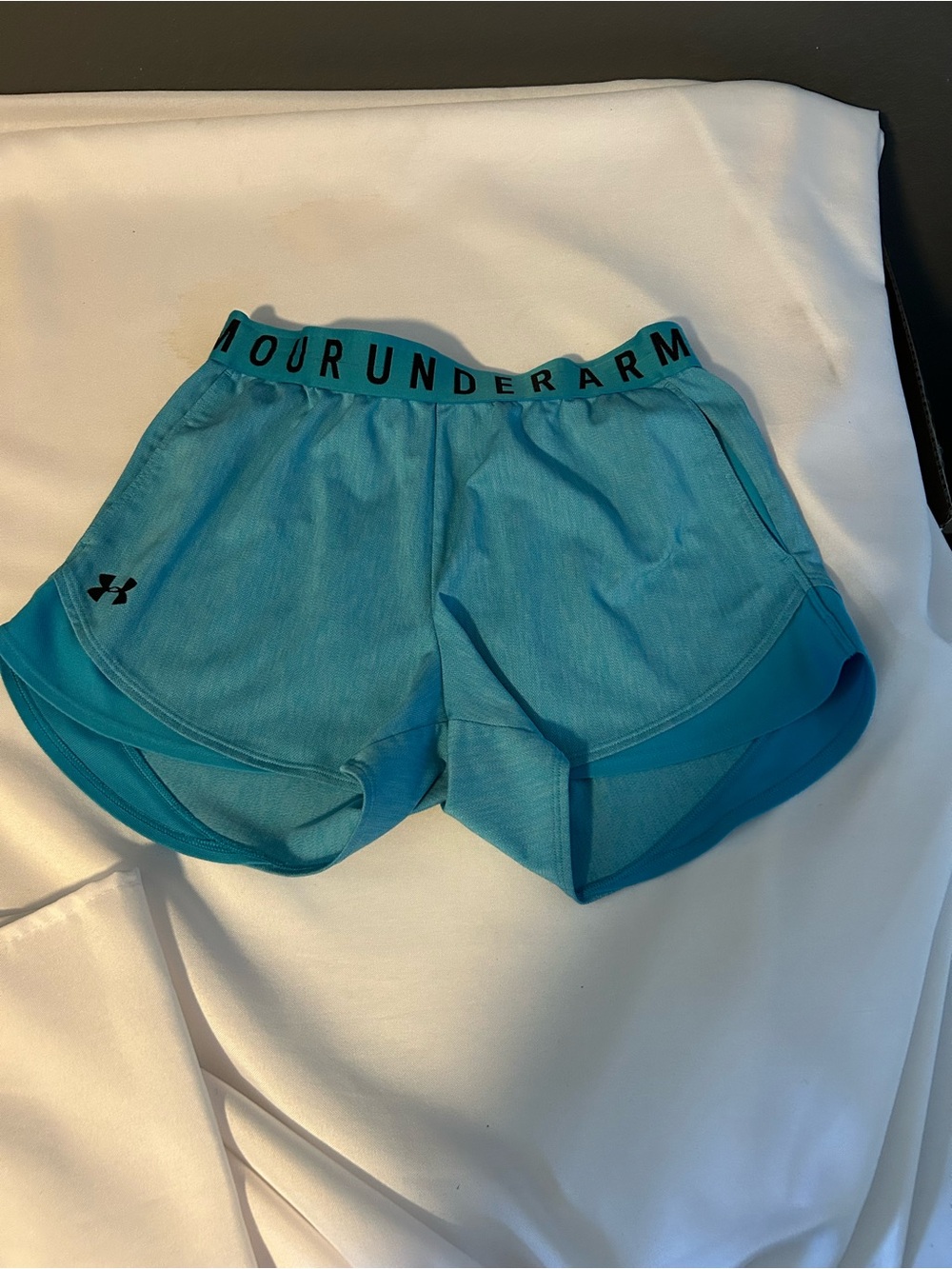 Under Armour Women's Teal Performance Athletic Shorts
